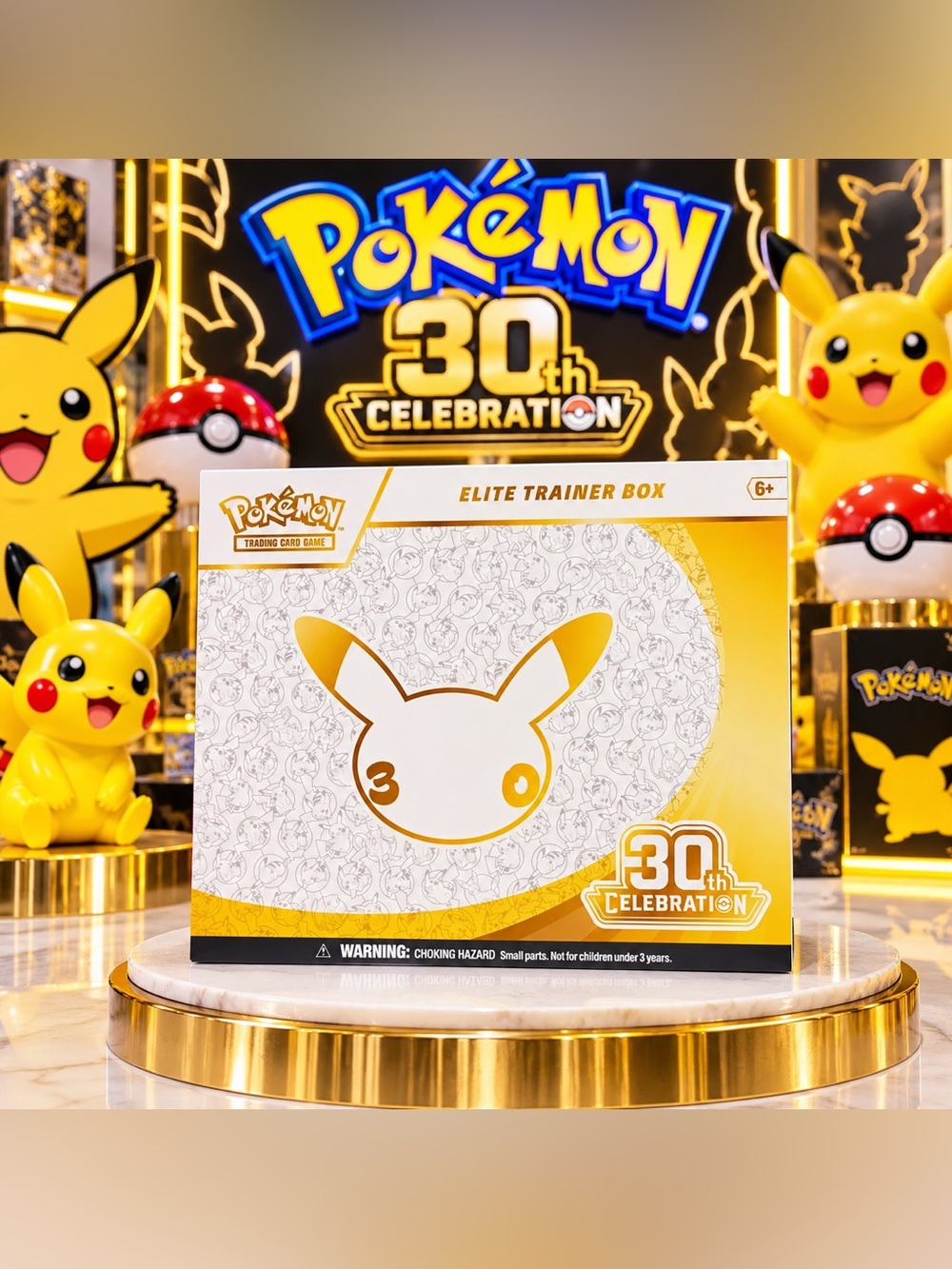 Pokemon 30th celebration Elite Trainer Box- new, sealed in package